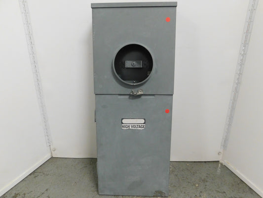 QO816F200C - Square D 200A Amp 8Sp/16Cir Qo Meter Main Combination Service Deadfront Only