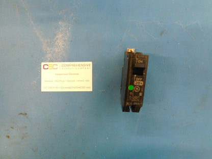 THQB1120 - GE 20A Amp 1P Pole 10kA@120/240V Bolt On Circuit Breaker