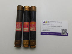 FRSR20 - Bussmann 20A Amp 600V Class Rk5 Fusetron Time Delay Cartridge Fuse - 3 Pack
