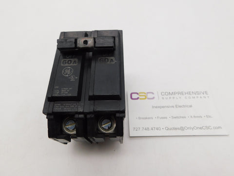 THQB2160 - GE 60A Amp 2P Pole 10kA@120/240V Bolt On Circuit Breaker