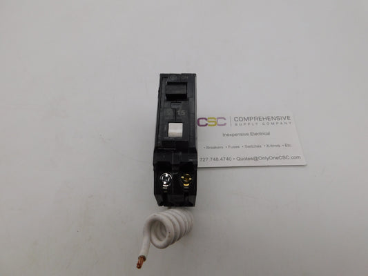 THQL1115AF2 - GE 15A Amp 1P Pole 10kA@120V Plug On Arc Fault AFCI Circuit Breaker