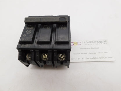 THQL32040 - GE 40A Amp 3P Pole10kA@240V Plug On Circuit Breaker