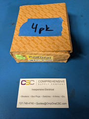 FRS-R-2-1-2 - Bussmann 2 1/2A Amp 600V Class Rk5 Fusetron Time Delay Fuse 4Pk