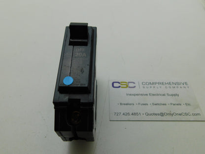 THHQB1120 - GE 20A Amp 1P Pole 22kA@120/240V Bolt On Circuit Breaker
