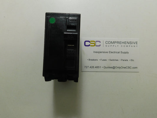 QO220 - Square D 20A Amp 2P Pole 10kA@120/240V Plug On Black Circuit Breaker