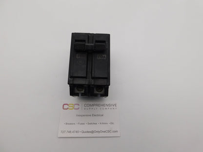 THQB2170 - GE 70A Amp 2P Pole 10kA@120/240V Bolt On Circuit Breaker
