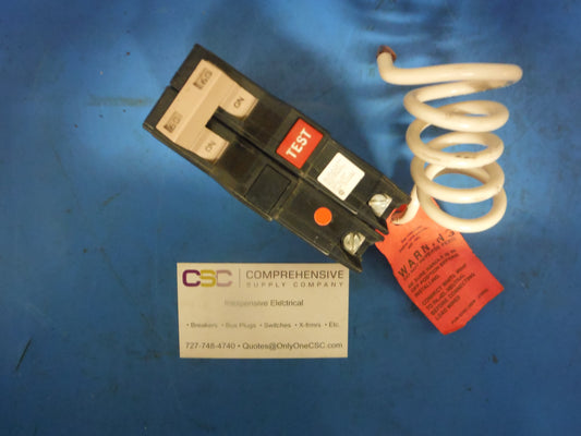 CH260GF - Eaton 60A Amp 2P Pole 10kA@120/240V Ground Fault GFCI Plug On Ch Circuit Breaker