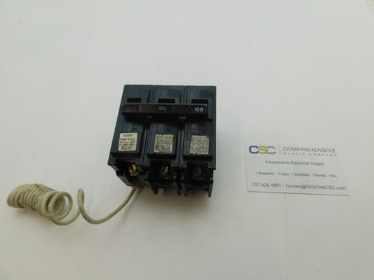 B2100R00S01 - Siemens 100A Amp 2P Pole 10kA@240V Bolt On Circuit Breaker W/120V Shunt Trip