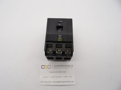 QOB390VH - Square D 90A Amp 3P Pole 22kA@240V Bolt On Circuit Breaker