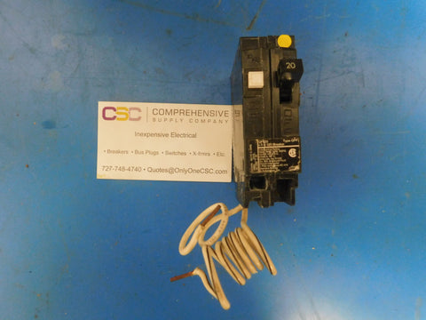 QF120 - ITE 20A Amp 1P Pole 10kA@120V Plug On Ground Fault GFCI Circuit Breaker - Older Series