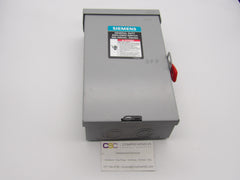 GF322NRA - Siemens 60A Amp 3P Pole 240V Nema 3R Fusible General Duty Safety Switch