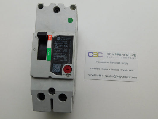 TEYD2020B - GE 20A Amp 2P Pole 25kA@480V Bolt On Circuit Breaker