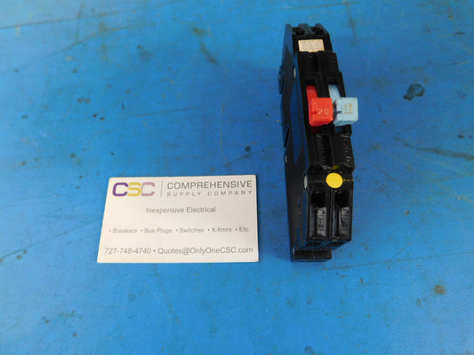 RC38-2015 - Zinsco 20A/15A Amp 2X1P Pole 10kA@120/240V Plug On Duplex Circuit Breaker