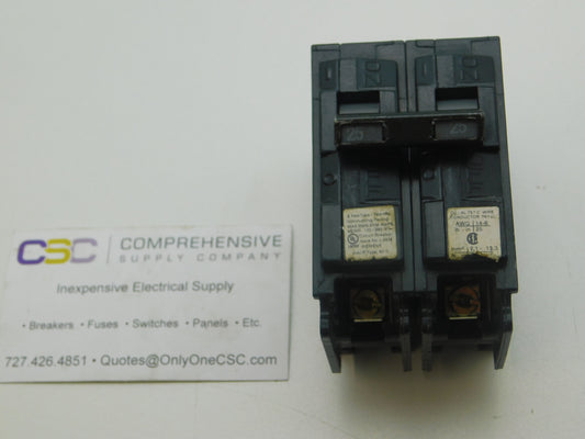 B225HH - Siemens 25A Amp 2P Pole 65kA@120/240V Bolt On Circuit Breaker