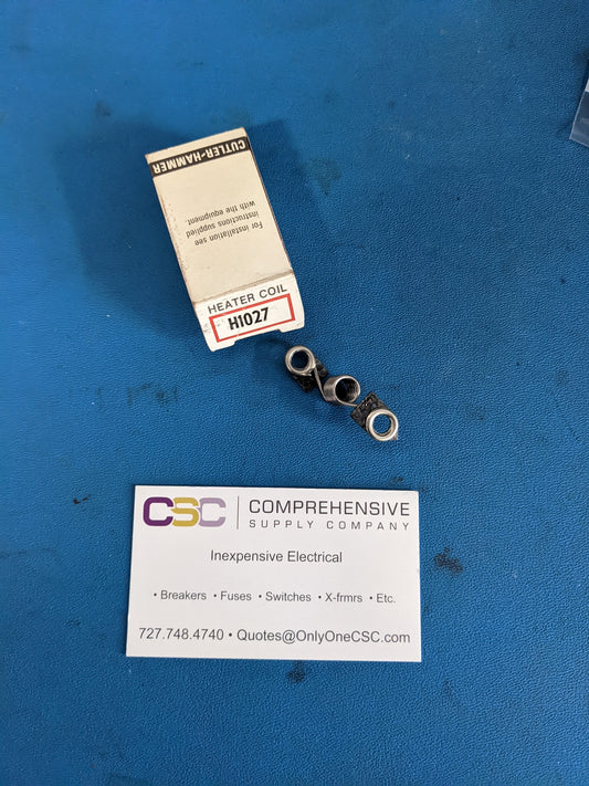 H1027 - Cutler Hammer Overload Relay Heater Element