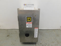 8903LW1200V02 - Square D 30A Amp 12P Pole 600V Electrically Held Lighting Contactor W/120V Coil