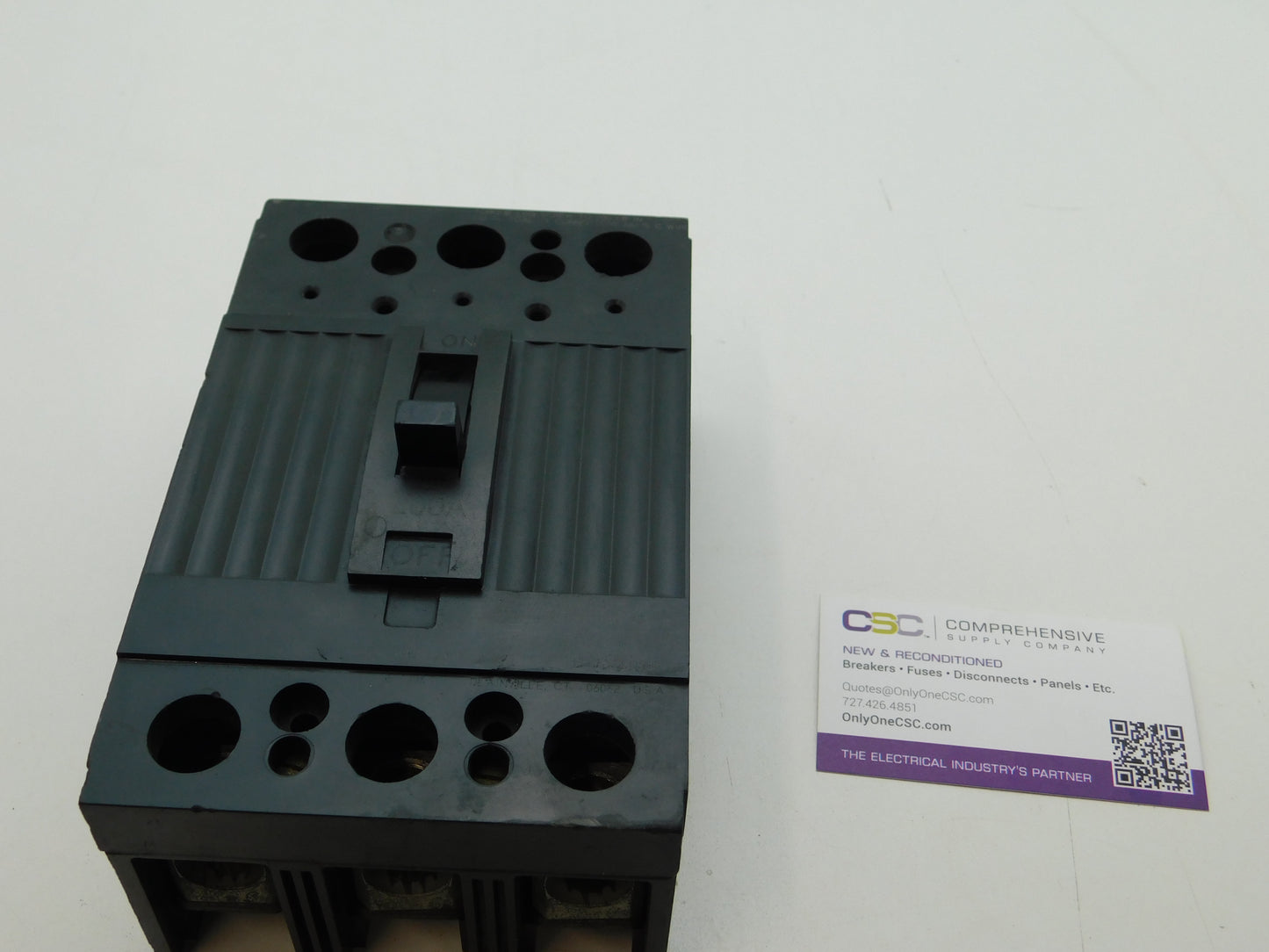 TQD34200 - GE 200A Amp 3P Pole 10kA@220V Bolt On Circuit Breaker - Tqd32200