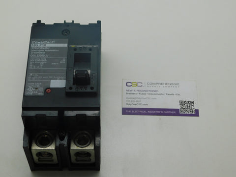 QGL22200LU - Square D 200A Amp 2P Pole 65kA@240V Feed Through Powerpact Circuit Breaker