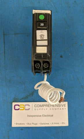 CL120GFT - Cutler Hammer 20A Amp 1P Pole 10kA@!20/240V Plug On Ground Fault GFCI Circuit Breaker