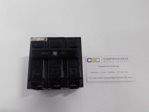 BAB3060H - Cutler Hammer 60A Amp 3P Pole 10kA@240V Bolt On Circuit Breaker