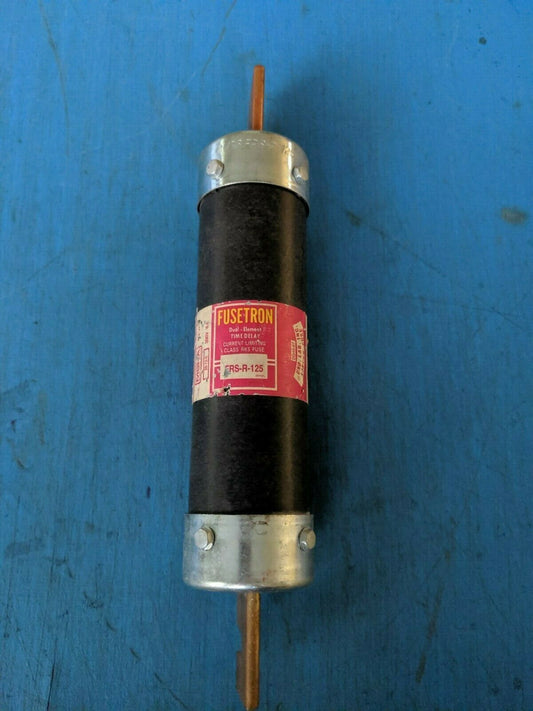 FRS-R-125 - Bussmann 125 Amp 600 Volts Fusetron Dual Element Time Delay Frs Fuse