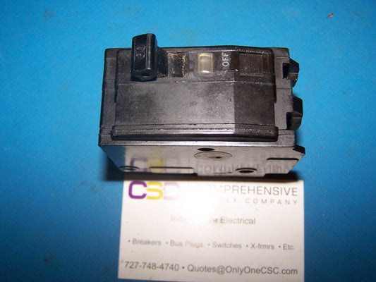 QO260 - Square D 60A Amp 2P Pole 10kA@120/240V Plug On Black Circuit Breaker