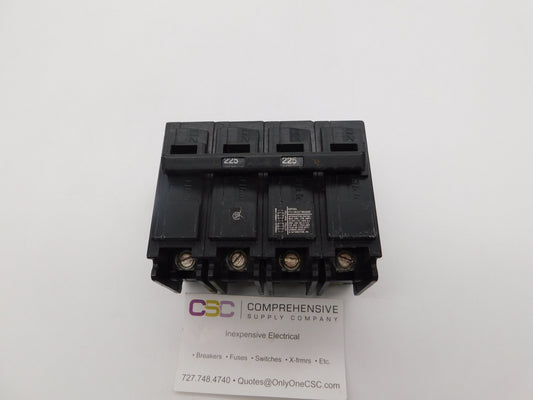 EQ9686 - Siemens 225A Amp 4P Pole 22kA@120/240V Plug On Circuit Breaker
