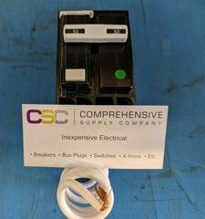 THQL2150GFT - GE 50A Amp 2P Pole 10kA@120/240V Plug On Ground Fault GFCI Circuit Breaker