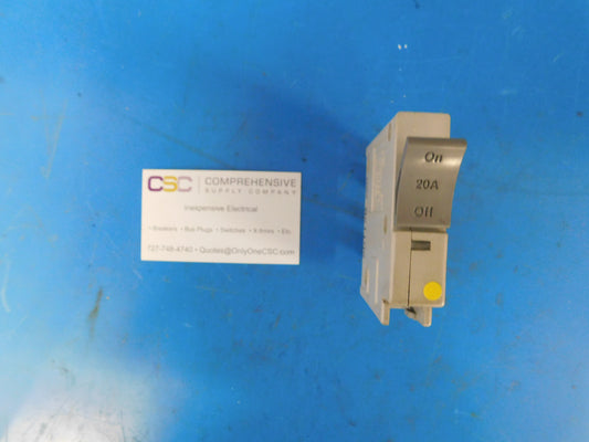 SDT120 - Trilliant 20A Amp 1P Pole 10kA@120V Plug On Circuit Breaker
