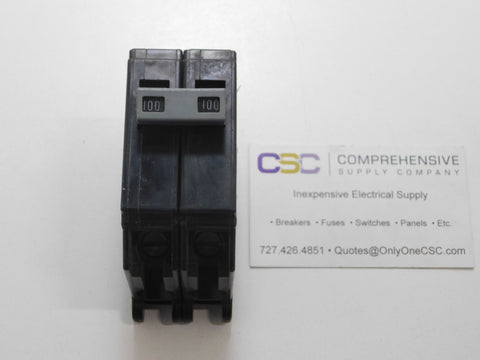 CHB2100 - Cutler Hammer 100A Amp 2P Pole 10kA@120/240V Bolt On Circuit Breaker
