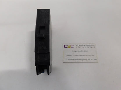 TEY120 - GE 20A Amp 1P Pole 14kA@277V Bolt On Circuit Breaker