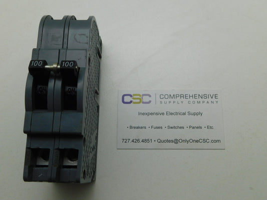UBIZ-2100 - Connecticut Electric 100A Amp 2P Pole 10kA@120/240V Plug On Zinsco Replacement Circuit Breaker