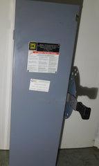 DT363 - Square D 100A Amp 3P Pole 600V Fusible Nema 1 Double Throw Safety Switch