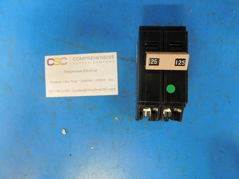 CH2125 - Cutler Hammer 125A Amp 2P Pole 10kA@120/240V Plug On Circuit Breaker