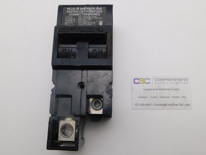 TBFP-2150K - T & B 150A Amp 2P Pole 10kA@240V Plug On Circuit Breaker