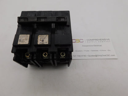 B335 - Siemens 35A Amp 3P Pole 10kA@240V Bolt On Circuit Breaker