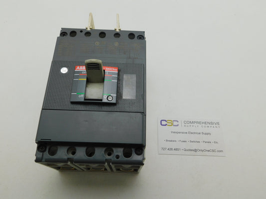 XT4NU3150AFJ000XXX - ABB 250A Amp 3P Pole 600V 25kA@480V Bolt On Circuit Breaker W/150A Trip