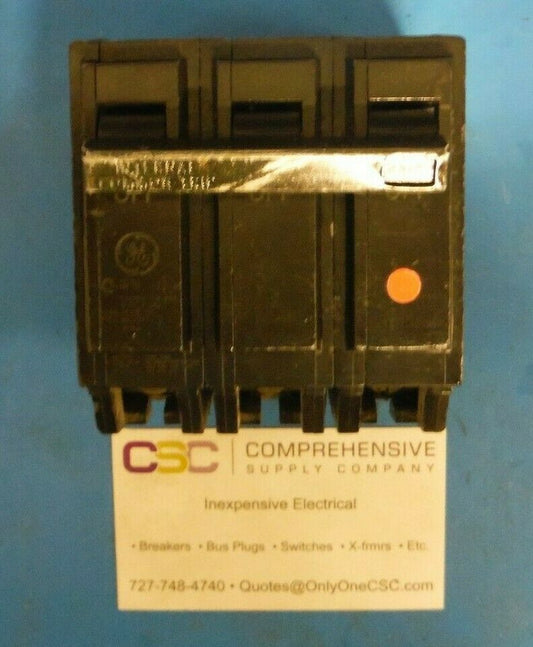 THQL32100 - GE 100A Amp 3P Pole 10kA@240V Plug On Circuit Breaker