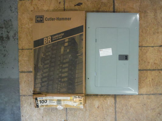 BR2040B100 - Cutler Hammer 100A Amp 120/240V 20Sp/40Cir Nema 1 Main Breaker Load Center