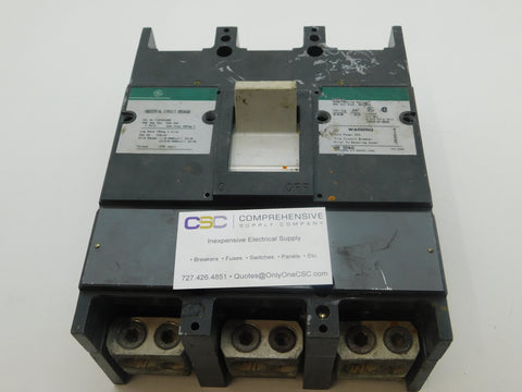 TJD432300 - GE 300A Amp 3P Pole 22kA@240V Bolt On Circuit Breaker