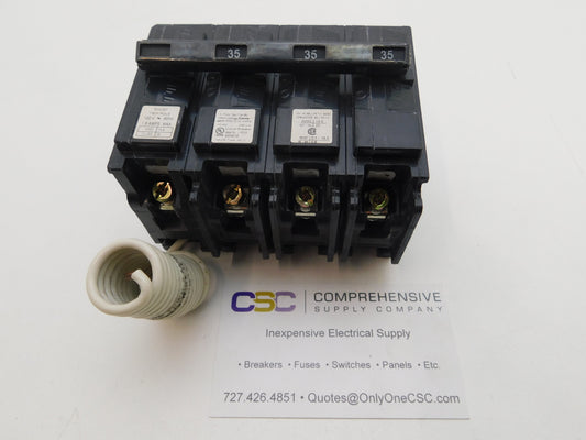 B33500S01 - Siemens 35A Amp 3P Pole 10kA@240V Bolt On Circuit Breaker W/120V Shunt Trip
