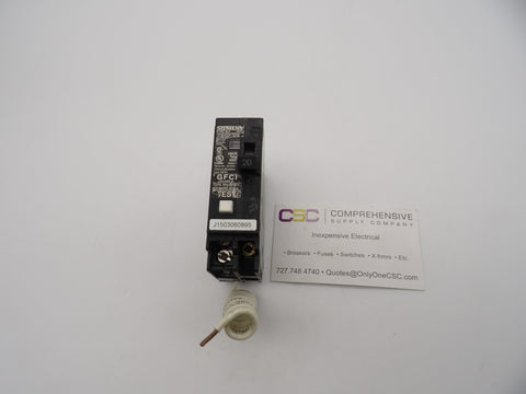 BF120A - Siemens 20A Amp 1P Pole 10kA@120V Bolt On Ground Fault GFCI Circuit Breaker