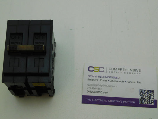 TQL230 - GE 30A Amp 2P Pole 120/240V Plug On Circuit Breaker
