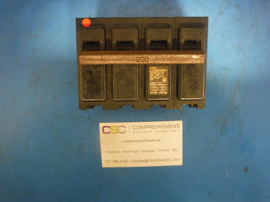 EQ9483 - ITE 200A Amp 4P Pole 10kA@120/240V Plug On Eq Circuit Breaker