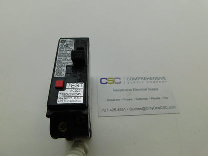 THQL1120DF - GE 20A Amp 1P Pole 10kA@120V Plug On Dual Function AFCI/GFCI Circuit Breaker