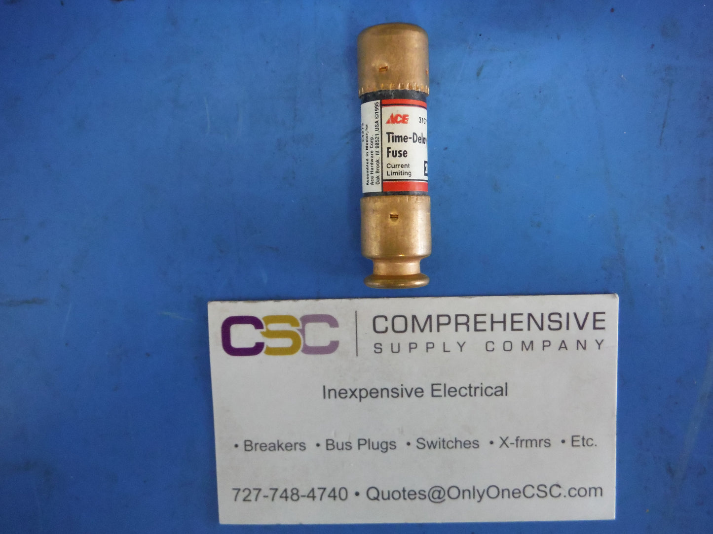 31071 - Ace 20A Amp 250V Class Rk5 Time Delay Cartridge Fuse