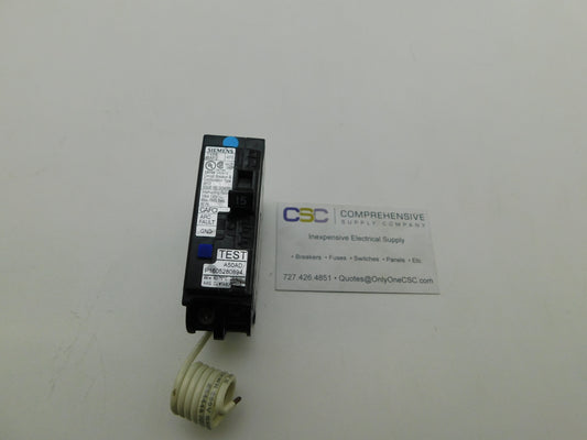 BA115AFC - Siemens 15A Amp 1P Pole 10kA@120V Bolt On Combo AFCI Circuit Breaker