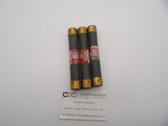 NOS-25 - Bussmann 25A Amp 600V Class K5 One Time Cartridge Fuse - 3Pk