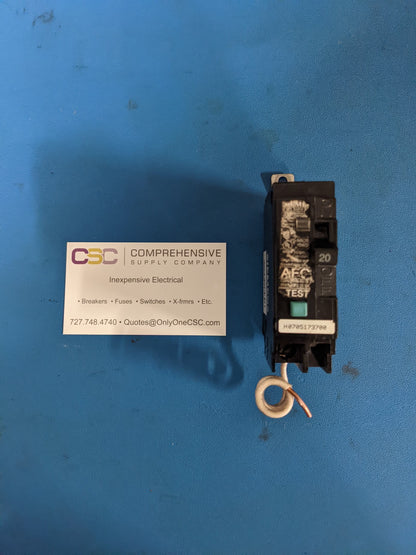 B120AFH - Siemens 20A Amp 1P Pole 22kA@120V Bolt On Arc Fault AFCI Circuit Breaker