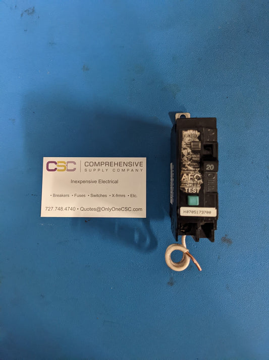 B120AFH - Siemens 20A Amp 1P Pole 22kA@120V Bolt On Arc Fault AFCI Circuit Breaker